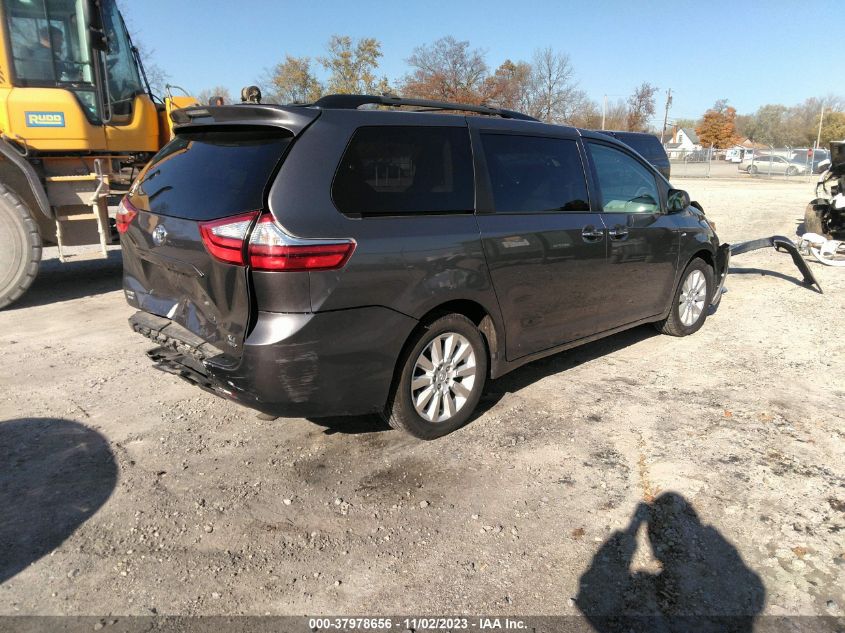 2016 Toyota Sienna Xle 7 Passenger VIN: 5TDDK3DCXGS135687 Lot: 37978656