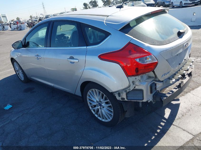 2014 Ford Focus Titanium VIN: 1FADP3N22EL118667 Lot: 37978705