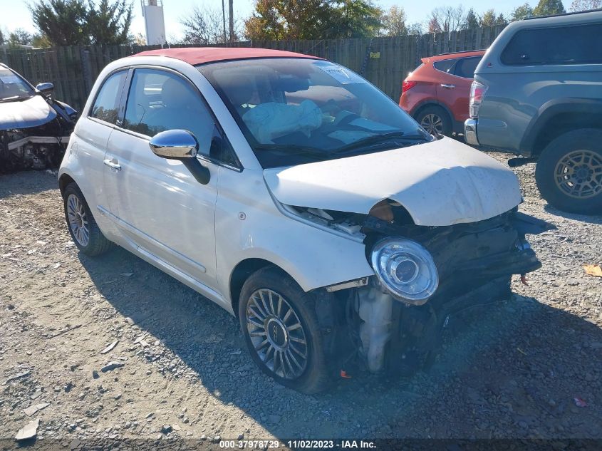 2012 Fiat 500C Lounge VIN: 3C3CFFERXCT336059 Lot: 37978729