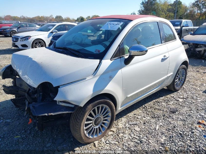 2012 Fiat 500C Lounge VIN: 3C3CFFERXCT336059 Lot: 37978729