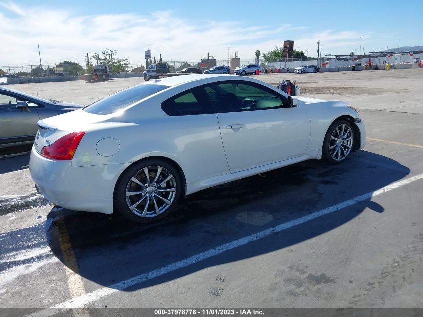 2009 Infiniti G37 Coupe Journey VIN: JNKCV64E69M604115 Lot: 37978776