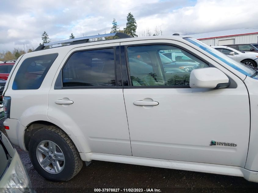 2009 Mercury Mariner Hybrid VIN: 4M2CU393X9KJ04412 Lot: 37978827