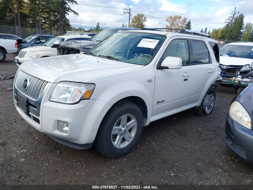 2009 Mercury Mariner Hybrid VIN: 4M2CU393X9KJ04412 Lot: 37978827