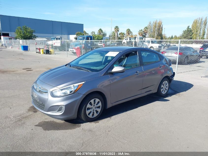 2016 Hyundai Accent Se VIN: KMHCT4AE4GU161312 Lot: 37978836