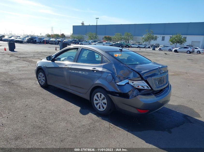 2016 Hyundai Accent Se VIN: KMHCT4AE4GU161312 Lot: 37978836