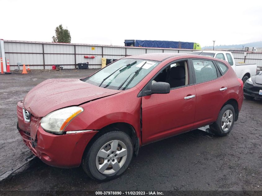 2010 Nissan Rogue S VIN: JN8AS5MV9AW132176 Lot: 37978890