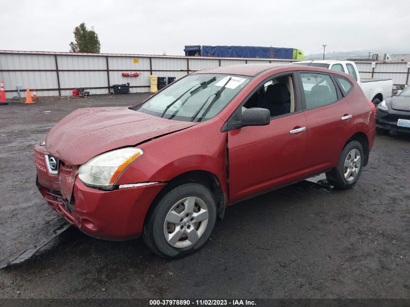 2010 Nissan Rogue S VIN: JN8AS5MV9AW132176 Lot: 37978890