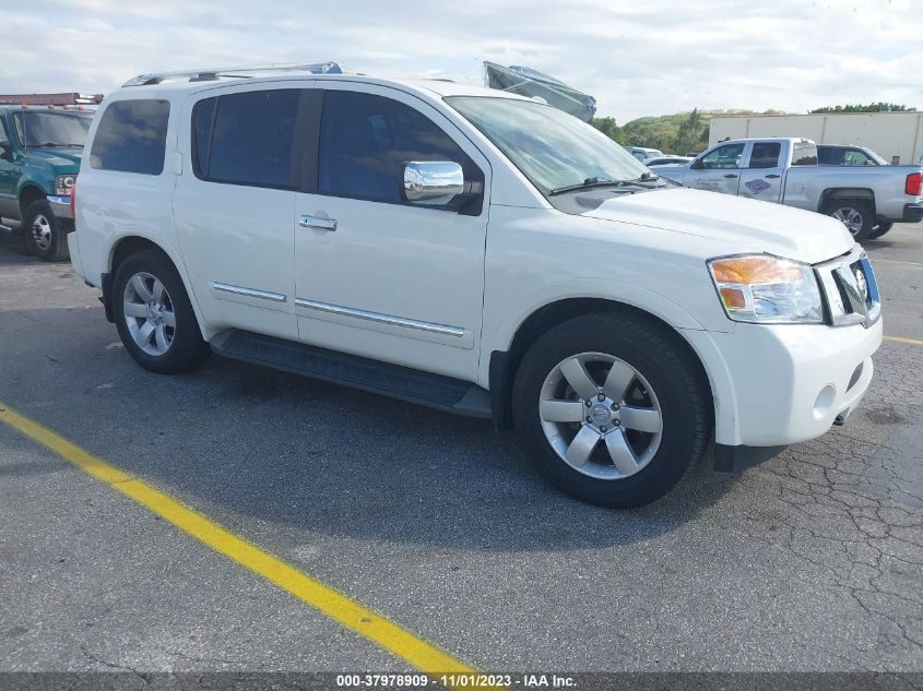 2010 Nissan Armada Titanium VIN: 5N1BA0NDXAN601885 Lot: 37978909