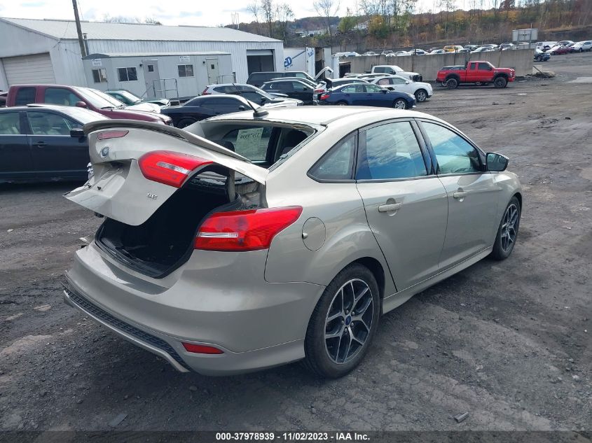 2016 Ford Focus Se VIN: 1FADP3F21GL210550 Lot: 37978939