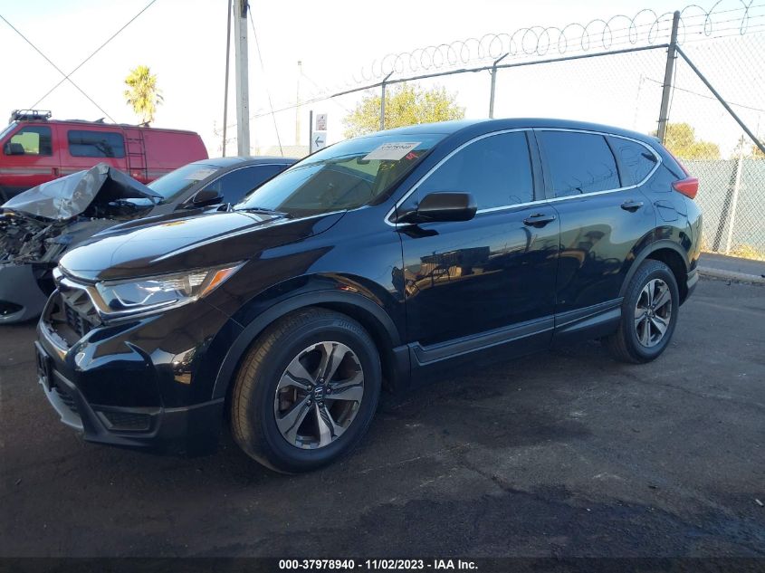 2018 Honda Cr-V Lx VIN: 2HKRW5H36JH420772 Lot: 37978940