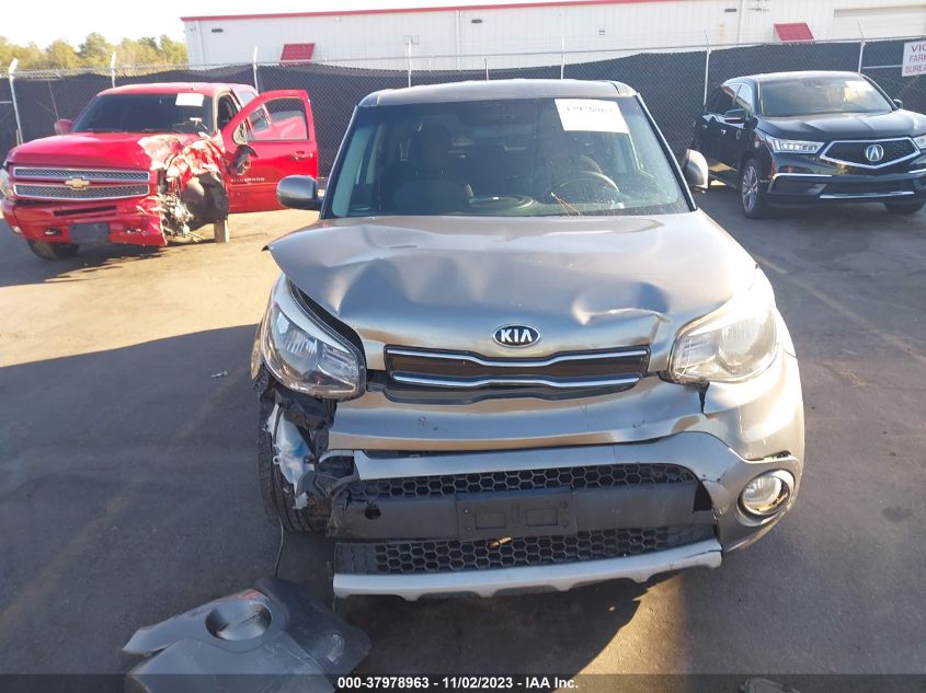 2019 Kia Soul + VIN: KNDJP3A54K7663187 Lot: 37978963