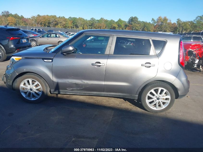 2019 Kia Soul + VIN: KNDJP3A54K7663187 Lot: 37978963