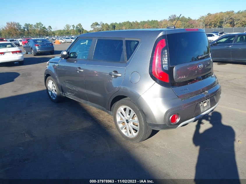 2019 Kia Soul + VIN: KNDJP3A54K7663187 Lot: 37978963