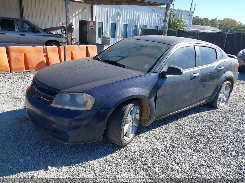 2014 Dodge Avenger Se VIN: 1C3CDZAB4EN224344 Lot: 37979012