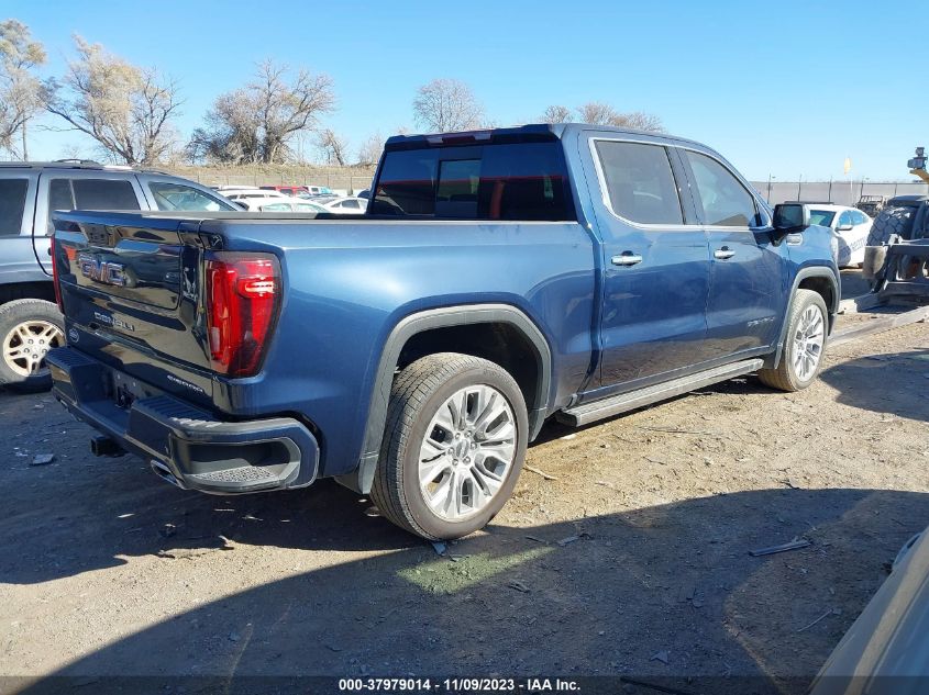 2022 GMC Sierra 1500 Limited 4Wd Short Box Denali VIN: 1GTU9FEL8NZ187617 Lot: 37979014