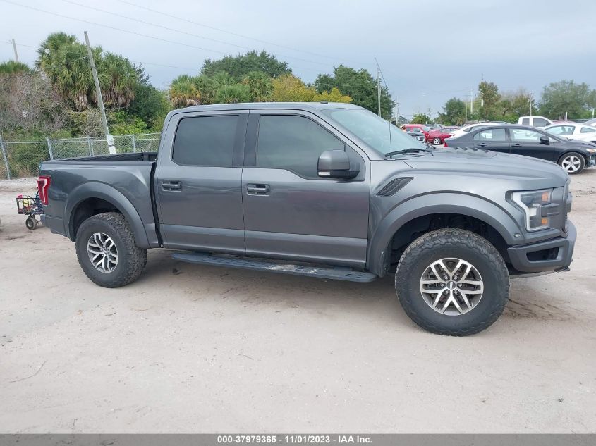 2018 Ford F-150 Raptor VIN: 1FTFW1RG7JFD02172 Lot: 37979365