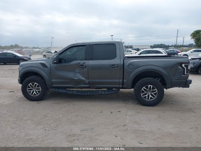 2018 Ford F-150 Raptor VIN: 1FTFW1RG7JFD02172 Lot: 37979365