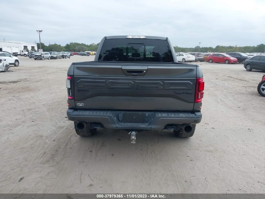 2018 Ford F-150 Raptor VIN: 1FTFW1RG7JFD02172 Lot: 37979365