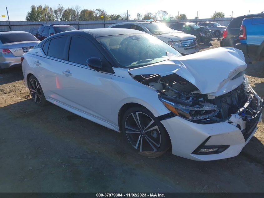 2021 Nissan Sentra Sr Xtronic Cvt VIN: 3N1AB8DV9MY275254 Lot: 37979384