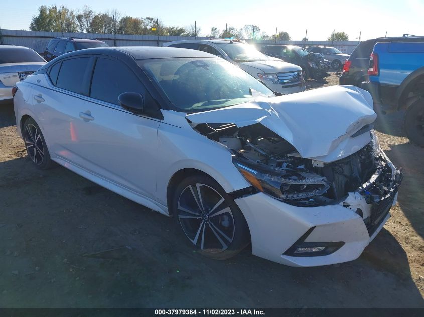 2021 Nissan Sentra Sr Xtronic Cvt VIN: 3N1AB8DV9MY275254 Lot: 37979384