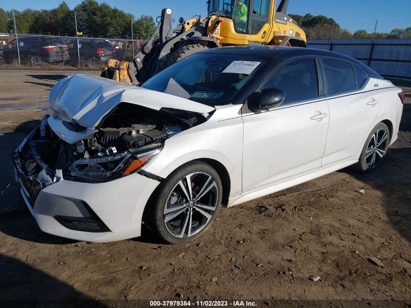 2021 Nissan Sentra Sr Xtronic Cvt VIN: 3N1AB8DV9MY275254 Lot: 37979384