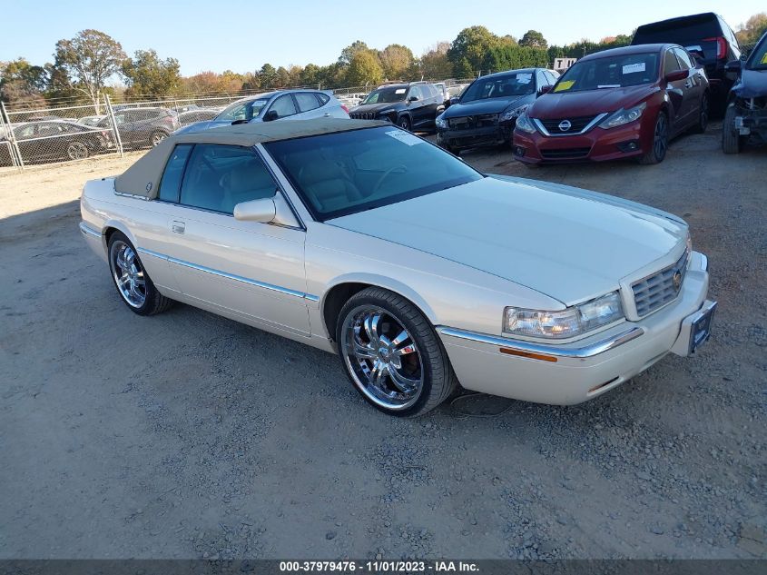 2001 Cadillac Eldorado Esc VIN: 1G6EL12Y31B109597 Lot: 37979476