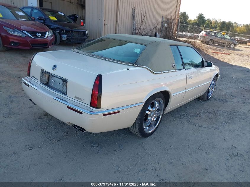 2001 Cadillac Eldorado Esc VIN: 1G6EL12Y31B109597 Lot: 37979476