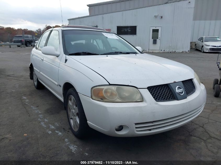 2006 Nissan Sentra 1.8 S VIN: 3N1CB51AX6L627718 Lot: 37979482