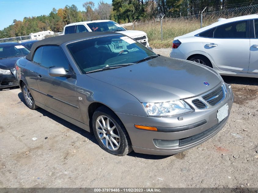 2004 Saab 9-3 Arc VIN: YS3FD79Y646016148 Lot: 37979485