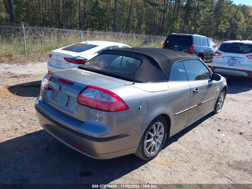 2004 Saab 9-3 Arc VIN: YS3FD79Y646016148 Lot: 37979485