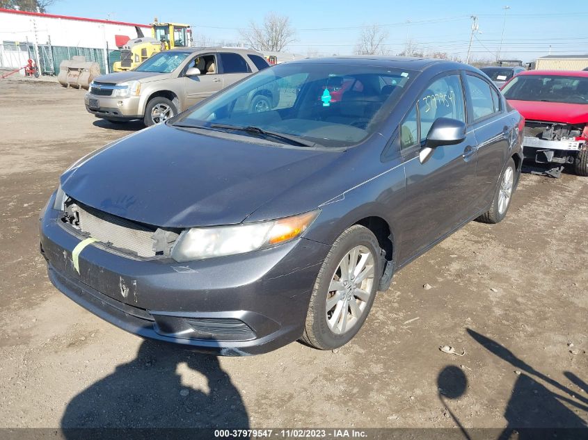 2012 Honda Civic Sdn Ex-L VIN: 19XFB2F95CE338320 Lot: 37979547