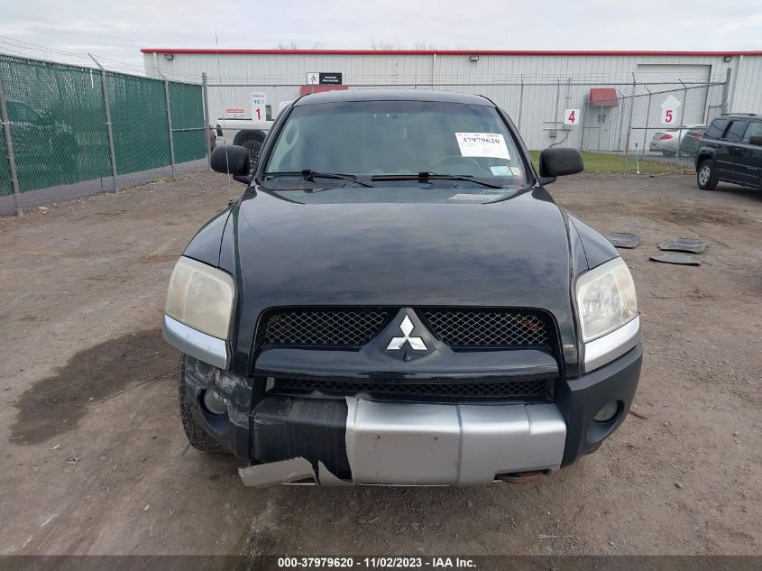 2006 Mitsubishi Raider Duro Cross V6 VIN: 1Z7HT38K96S540692 Lot: 37979620