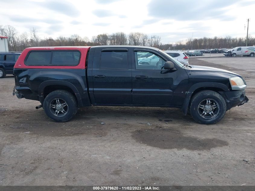 2006 Mitsubishi Raider Duro Cross V6 VIN: 1Z7HT38K96S540692 Lot: 37979620