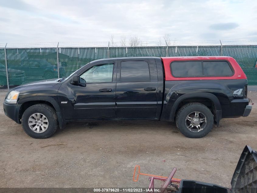 2006 Mitsubishi Raider Duro Cross V6 VIN: 1Z7HT38K96S540692 Lot: 37979620