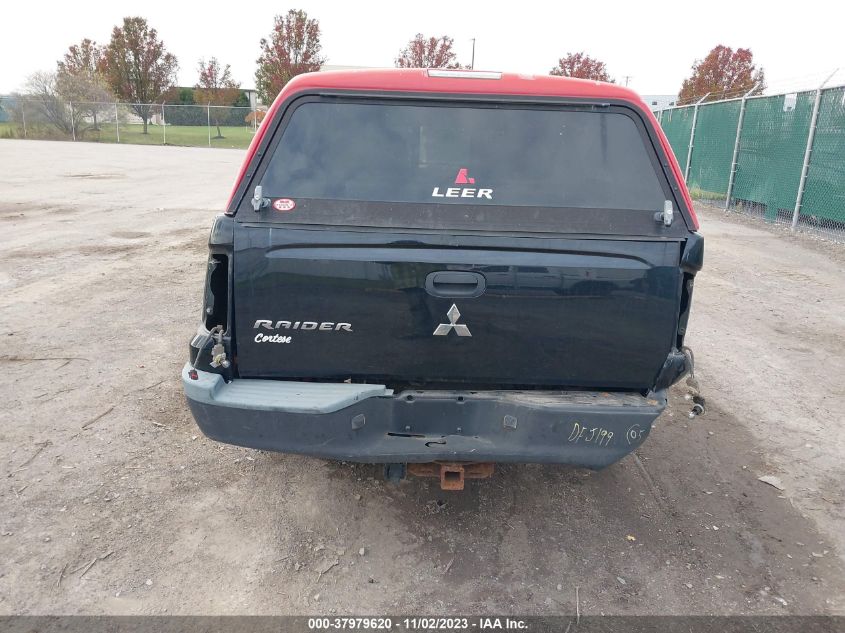 2006 Mitsubishi Raider Duro Cross V6 VIN: 1Z7HT38K96S540692 Lot: 37979620