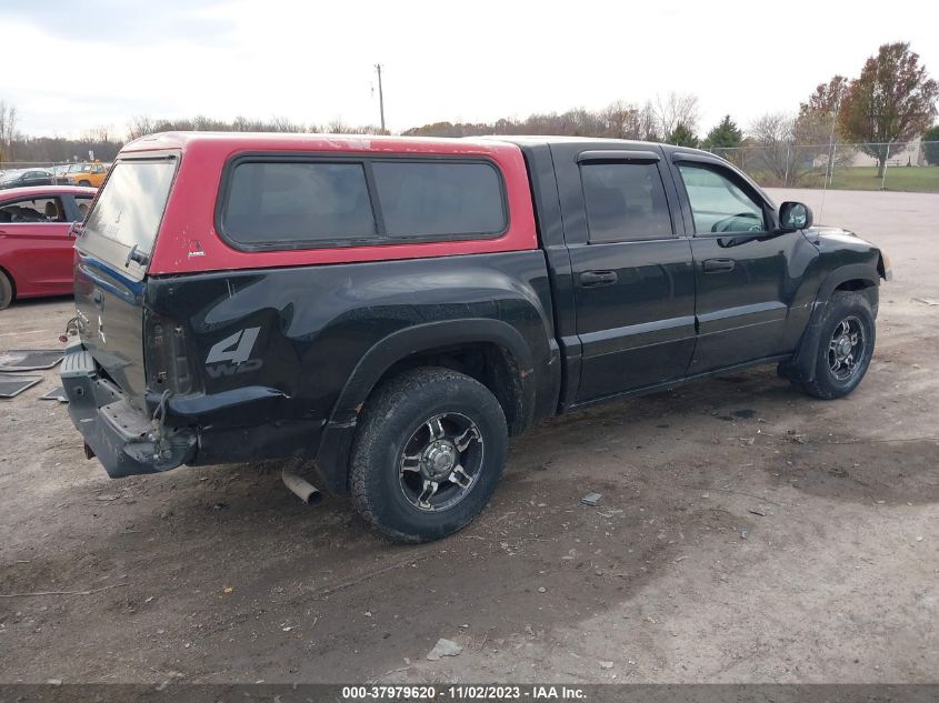 2006 Mitsubishi Raider Duro Cross V6 VIN: 1Z7HT38K96S540692 Lot: 37979620