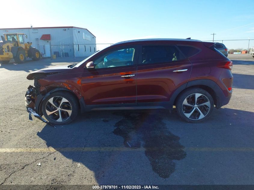 2016 Hyundai Tucson Limited VIN: KM8J33A24GU147465 Lot: 37979701