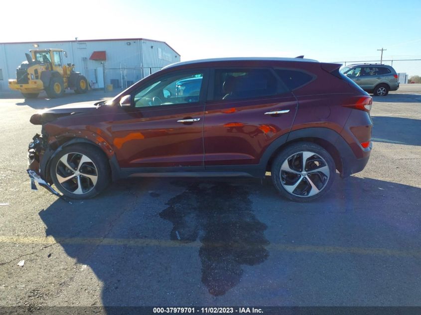 2016 Hyundai Tucson Limited VIN: KM8J33A24GU147465 Lot: 37979701