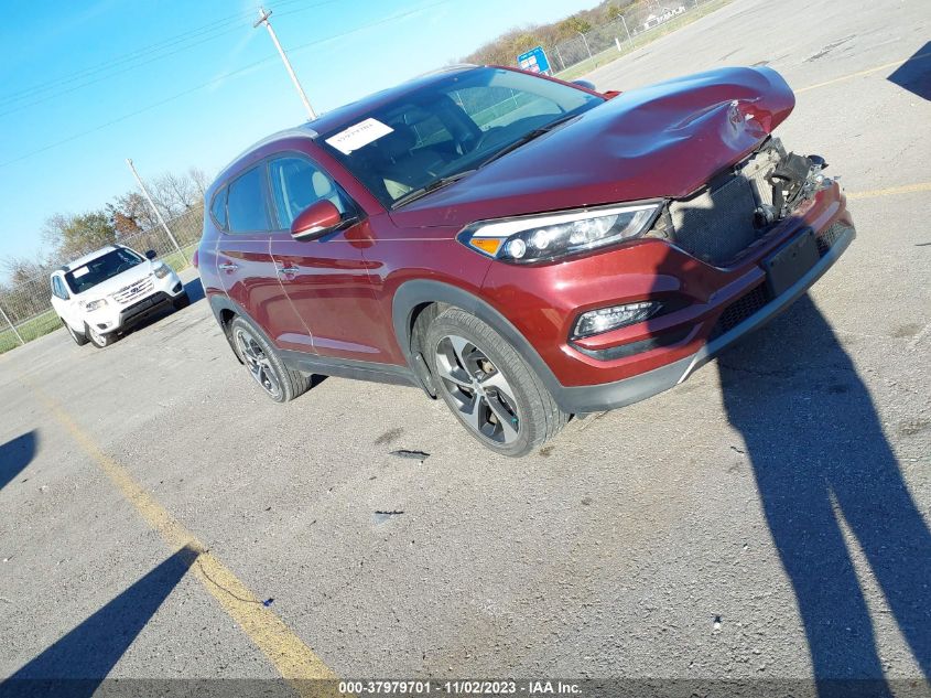 2016 Hyundai Tucson Limited VIN: KM8J33A24GU147465 Lot: 37979701