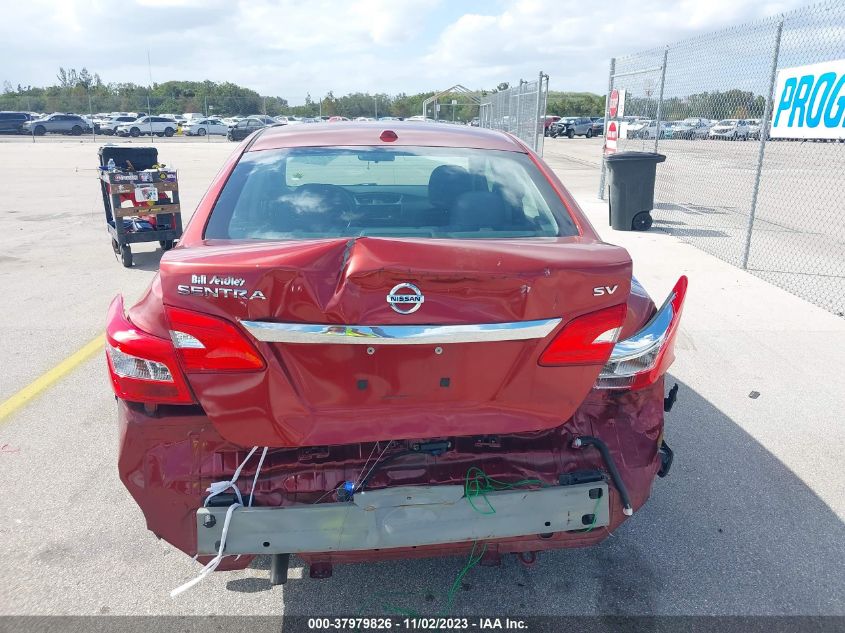 2017 Nissan Sentra Sv VIN: 3N1AB7AP7HY294875 Lot: 37979826