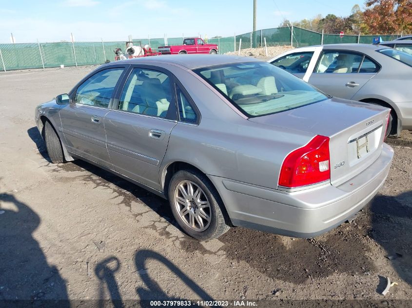 2005 Volvo S80 VIN: YV1TS592851402059 Lot: 37979833