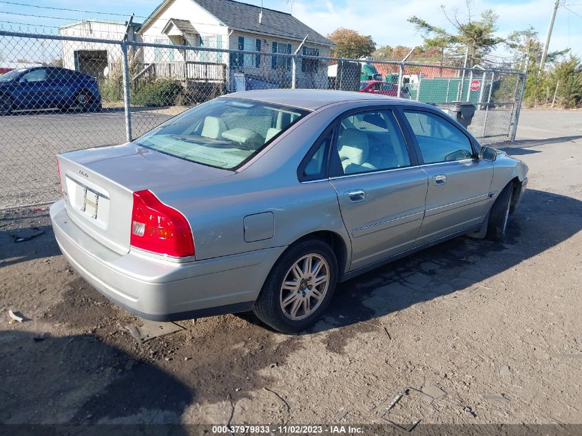 2005 Volvo S80 VIN: YV1TS592851402059 Lot: 37979833