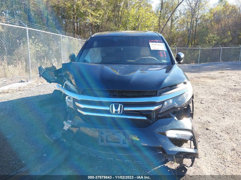 2016 Honda Pilot Ex-L VIN: 5FNYF5H81GB046117 Lot: 37979843