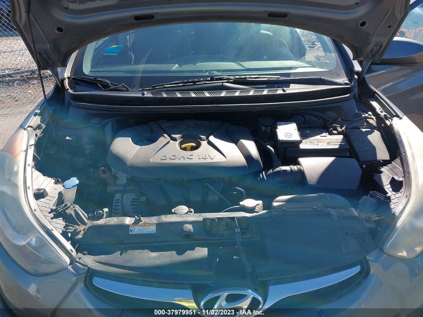 2013 Hyundai Elantra Gls VIN: 5NPDH4AE0DH161873 Lot: 37979951