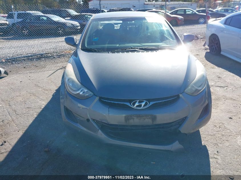 2013 Hyundai Elantra Gls VIN: 5NPDH4AE0DH161873 Lot: 37979951