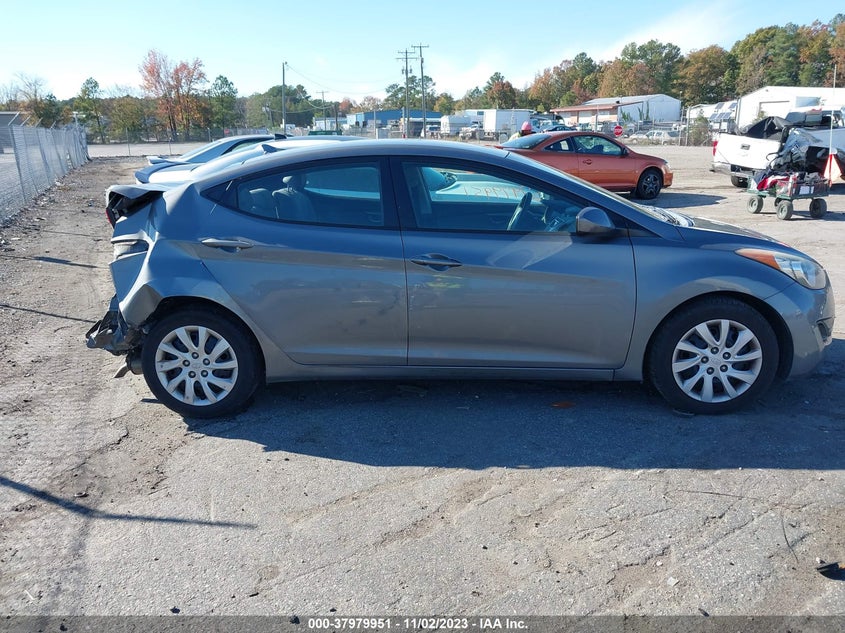 2013 Hyundai Elantra Gls VIN: 5NPDH4AE0DH161873 Lot: 37979951