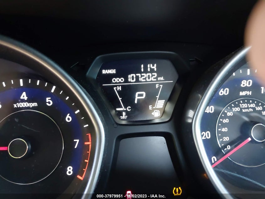 2013 Hyundai Elantra Gls VIN: 5NPDH4AE0DH161873 Lot: 37979951