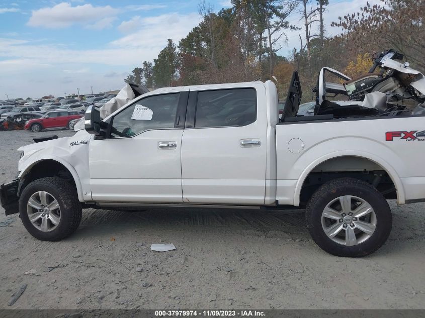 2019 Ford F-150 Platinum VIN: 1FTEW1E40KFB88220 Lot: 37979974