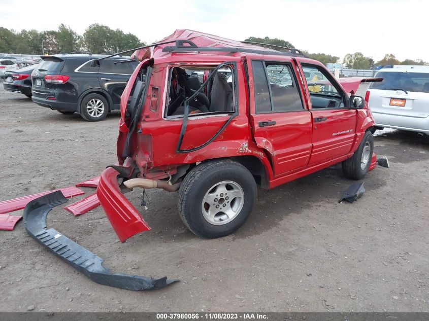 1998 Jeep Grand Cherokee Laredo VIN: 1J4FX48S6WC259337 Lot: 37980056