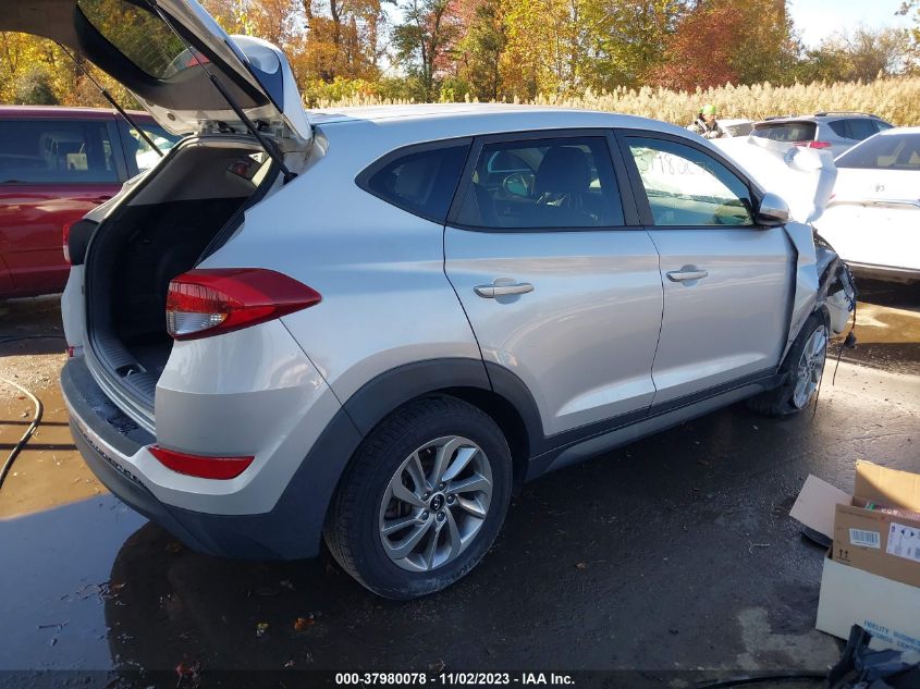 2018 Hyundai Tucson Se VIN: KM8J2CA41JU659910 Lot: 37980078